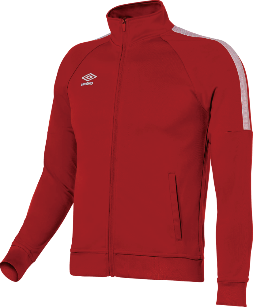 UMBRO CLEARANCE - Tracksuit Jacket Red/white